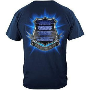 Policeman's Prayer - America's Finest T-shirt - Military Republic