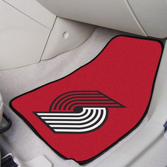 Portland Trail Blazers 2Pk Carpet Car Mat Set - Military Republic