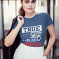 True Blue American Four Stars Law Enforcement T-shirt