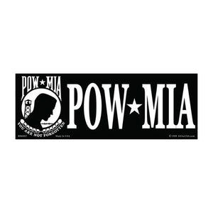 POW MIA 3"x9" Bumper Sticker - Military Republic