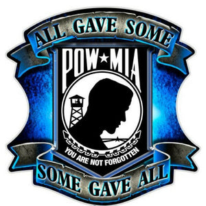 POW MIA Decal-Military Republic
