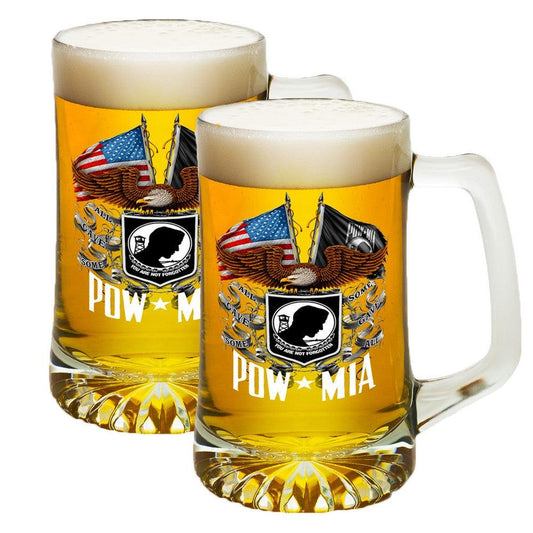 POW MIA Double Flag Tankard-Military Republic