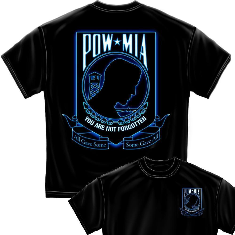 POW MIA - You Are  Not Forgotten - Some Gave All T-Shirt - Military Republic