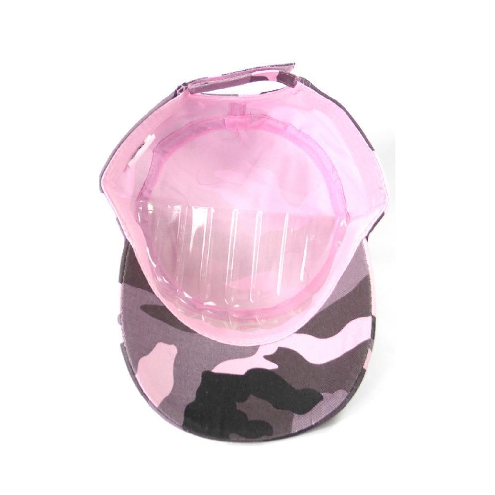 Rhinestone Cadet Hat USA - Pink Camo-Military Republic