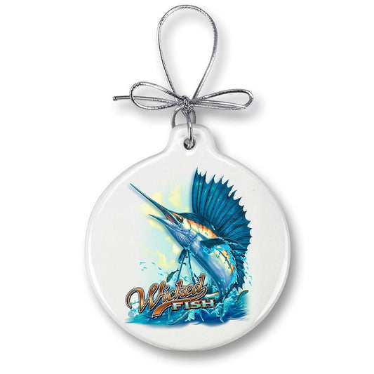 Sailfish Fishing Christmas Ornament - Military Republic