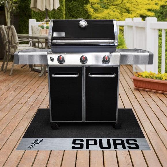 San Antonio Spurs 100% Vinyl Grill Mat - Military Republic