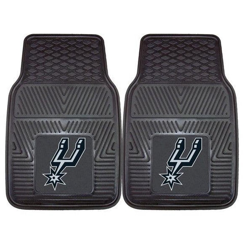 San Antonio Spurs 2pk Heavy Duty Vinyl Car Mat Set - Military Republic