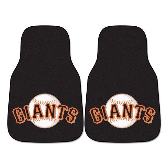 San Francisco Giants 2Pk Carpet Car Mat Set - Military Republic