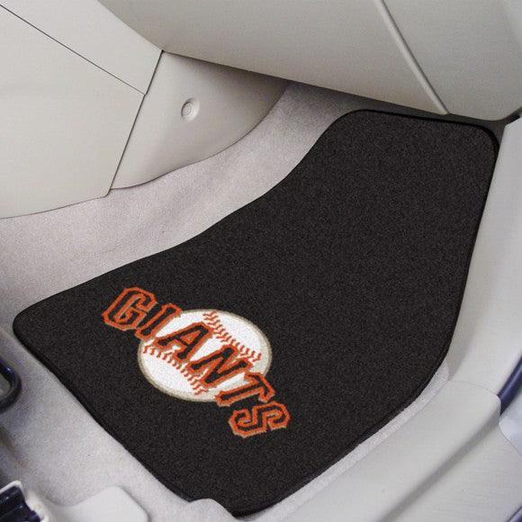 San Francisco Giants 2Pk Carpet Car Mat Set - Military Republic