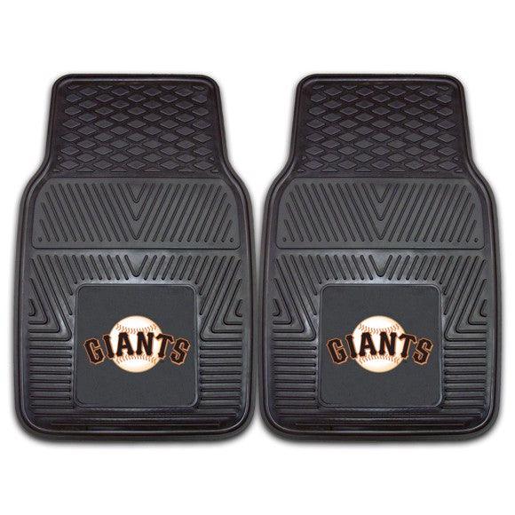 San Francisco Giants 2pk Heavy Duty Vinyl Car Mat Set - Military Republic