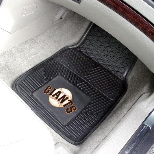 San Francisco Giants 2pk Heavy Duty Vinyl Car Mat Set - Military Republic