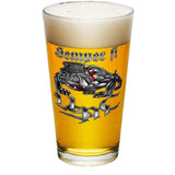 Semper Fi Chrome Pint Glasses-Military Republic