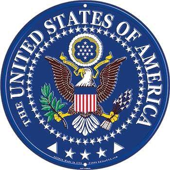 United States of America Aluminum Sign - Military Republic