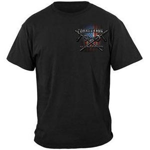 Skull of Freedom Corrections Officer T-shirt - Military Republic