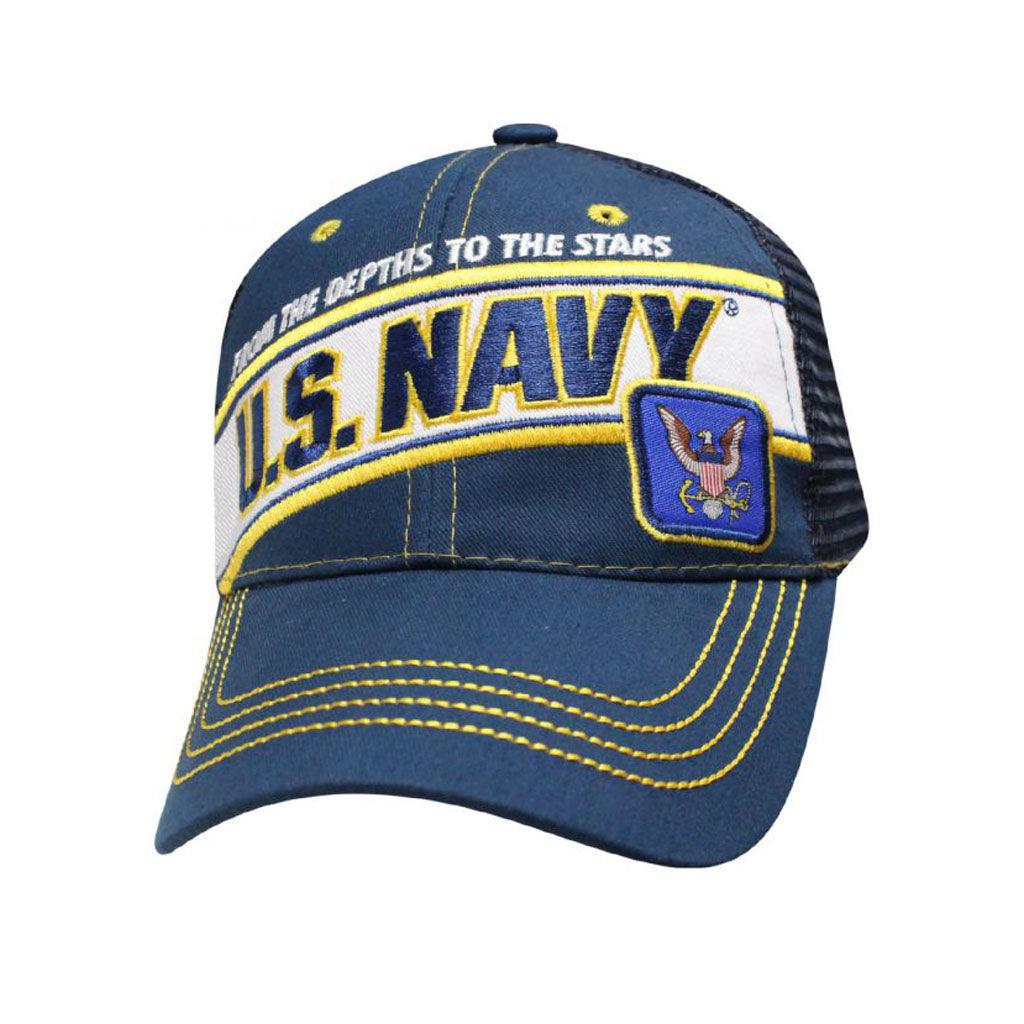U.S. Navy Striper - USA Mesh Cap - Military Republic