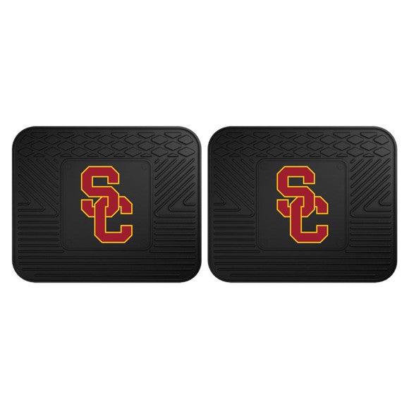 University of Southern California 2pk Heavy Duty Vinyl Car Mat Set - Military Republic