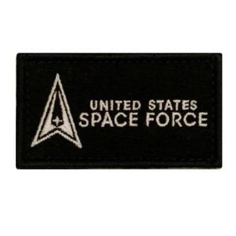 U.S. SPACE FORCE BLACK PATCH - Military Republic