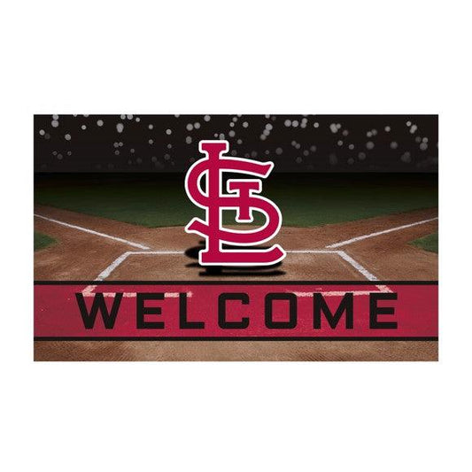 St. Louis Cardinals Heavy Duty Crumb Rubber Door Mat - Military Republic