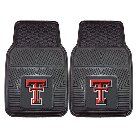 Texas Tech University 2pk Heavy Duty Vinyl Car Mat Set - Military Republic