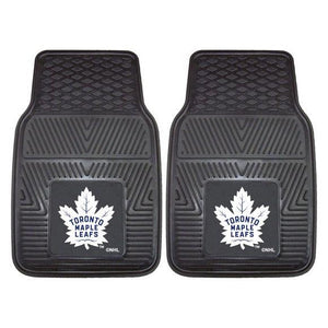 Toronto Maple Leafs 2pk Heavy Duty Vinyl Car Mat Set - Military Republic
