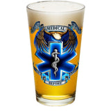 True Heroes EMS Pint Glasses-Military Republic