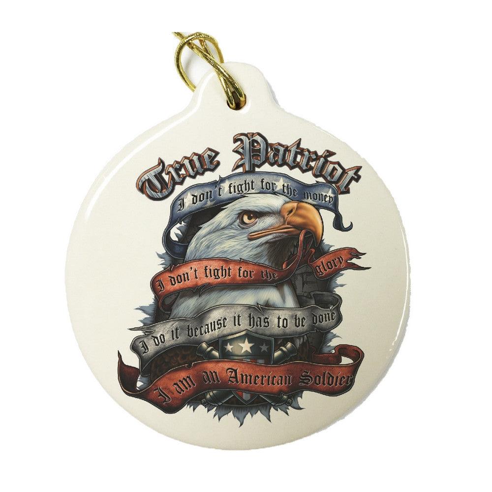 True Patriot Christmas Ornament-Military Republic