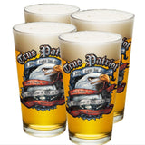 True Patriot Pint Glasses-Military Republic