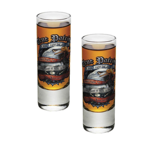 True Patriot Shot Glasses-Military Republic