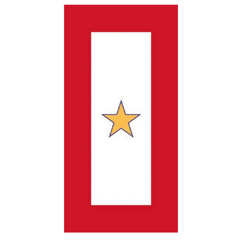 United States Military Gold Star Decal - Military Republic