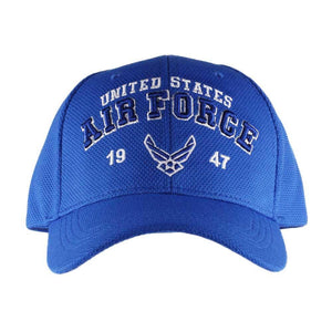 United States Air Force Performance Emblem Blue Cap - Military Republic