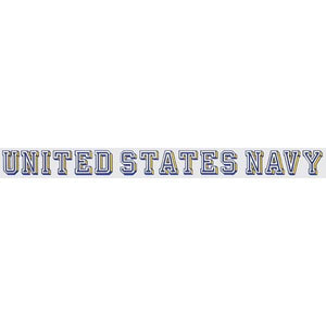 United States Navy 18"x1.75" Window Strip - Military Republic