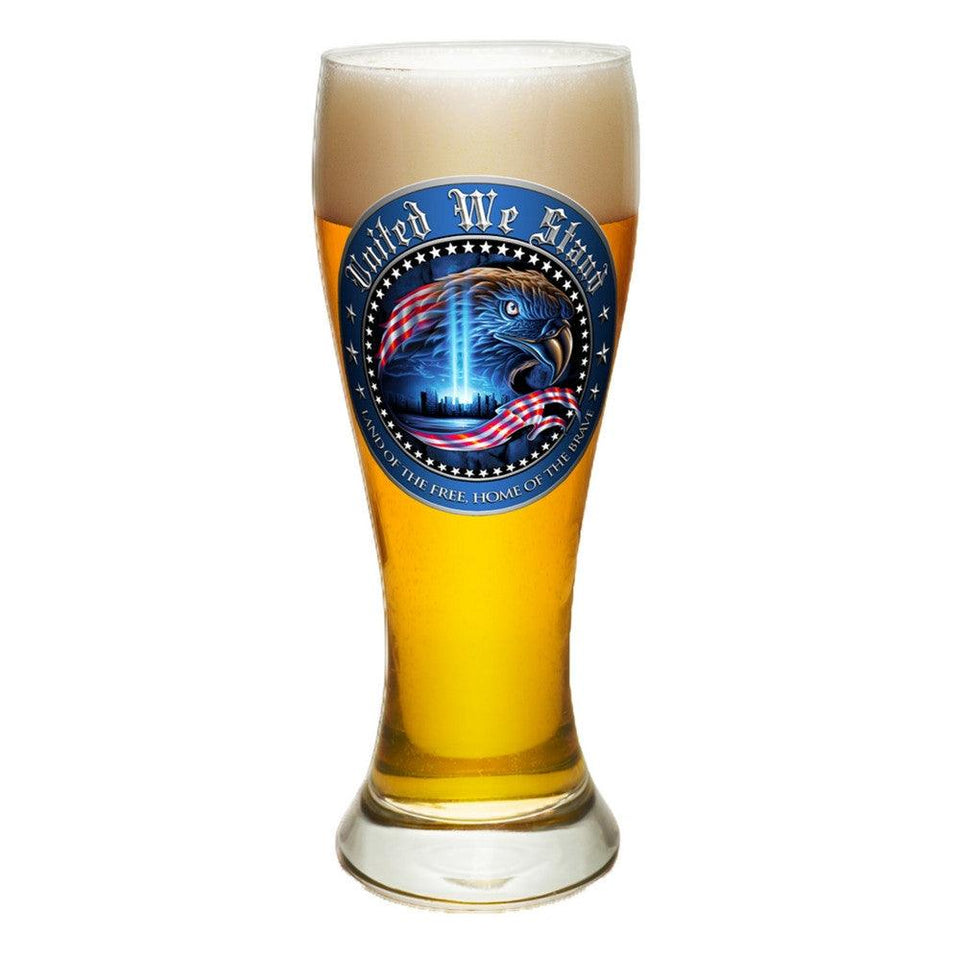 United We Stand Pilsner Glass Set-Military Republic