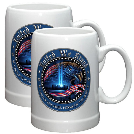 United We Stand Stoneware Mug Set-Military Republic