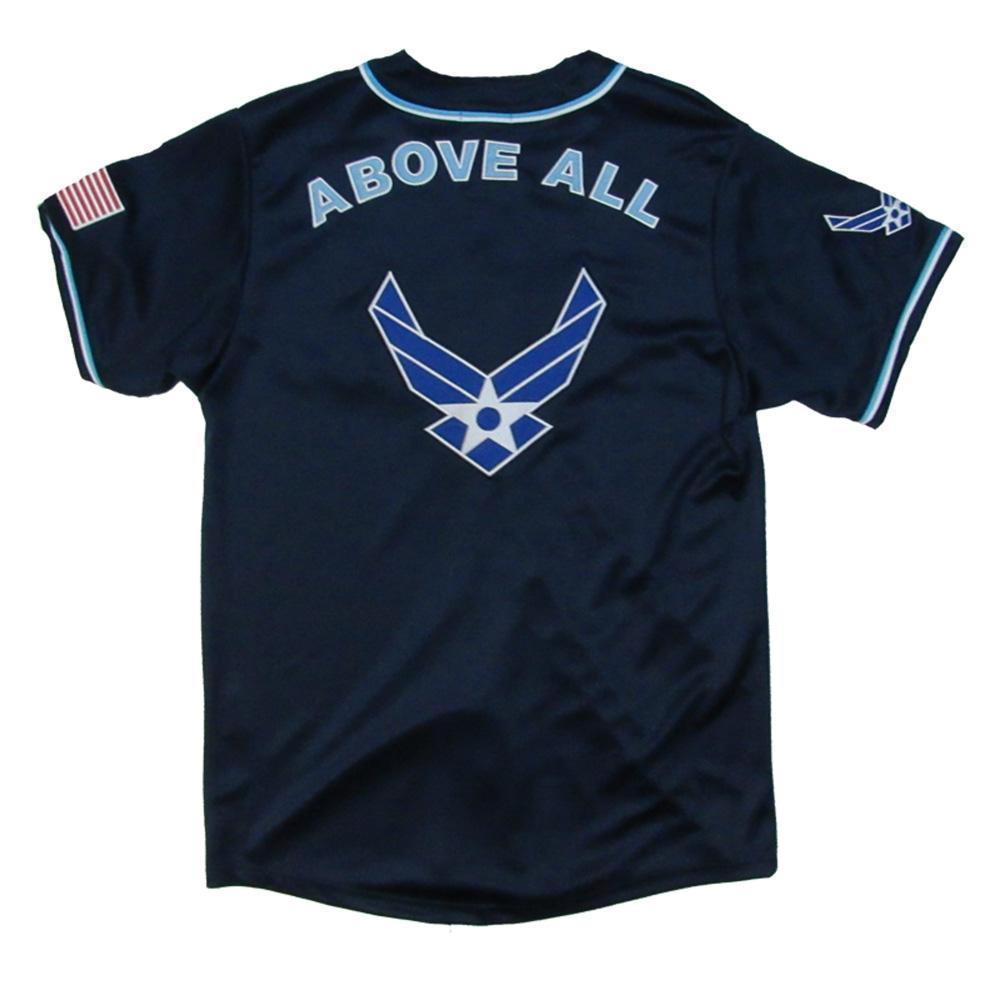 Full sublimation U.S. Air top Force Baseball Jersey