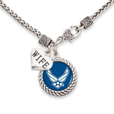 U.S. Air Force Braided Necklace for Wife - Military Republic