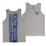 U.S. Air Force Fly High Unisex Tank Top - Military Republic