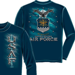 US Air Force Missle Long Sleeve Shirt-Military Republic