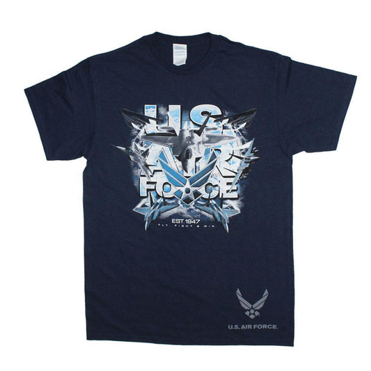 US Air Force Plane Jet T-shirt-Military Republic