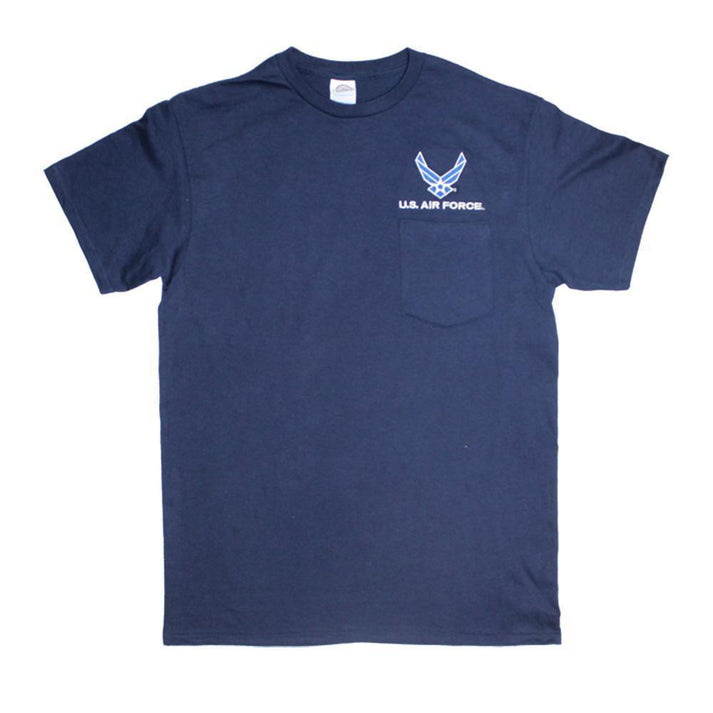 U.S. Air Force Pocket T-Shirt - Navy Blue – Military Republic