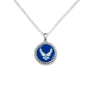 U.S. Air Force Rope Edge Necklace - Military Republic