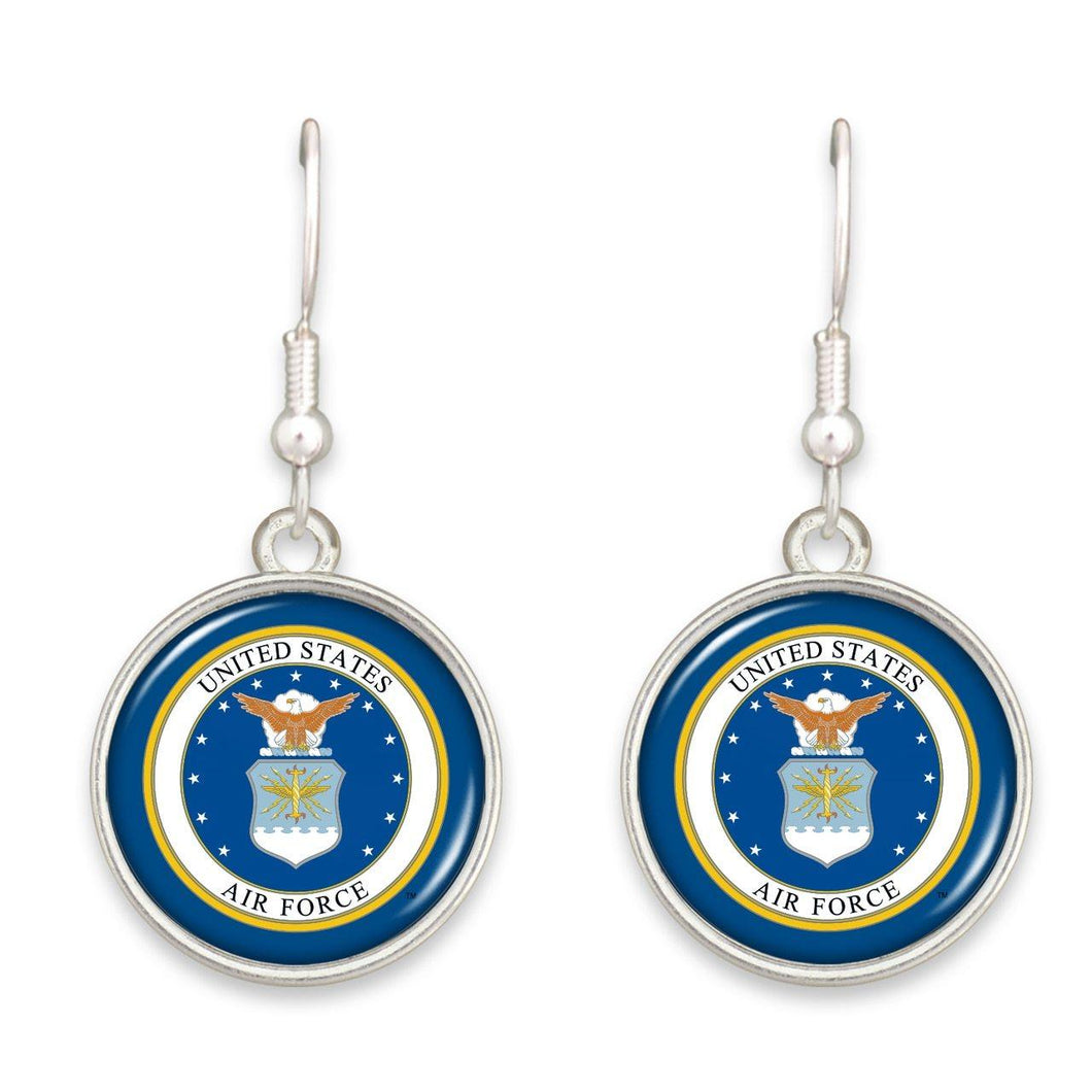 U.S. Air Force Seal Earrings - Military Republic