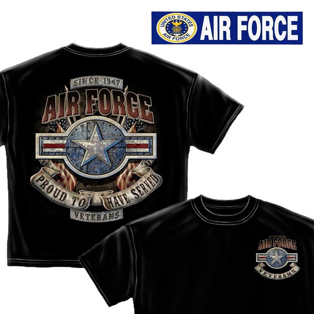 U.S. Air Force T-Shirt and Bumper Sticker set-Military Republic