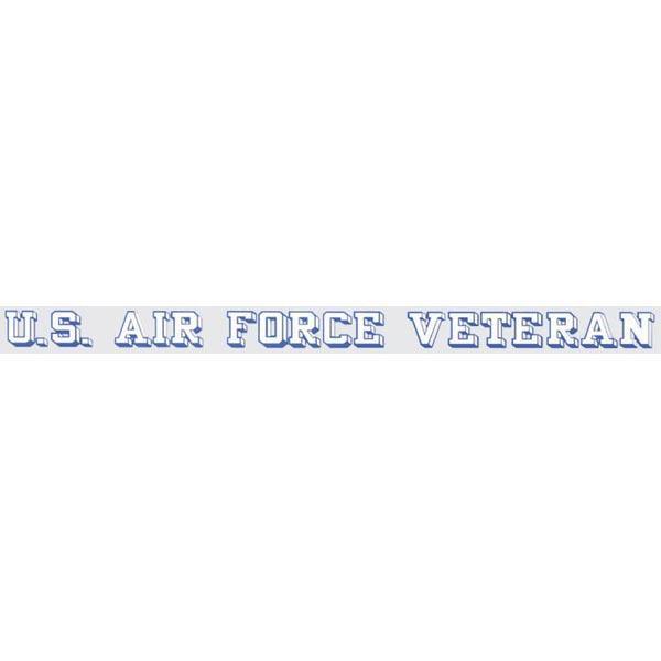 U.S. Air Force Veteran 18"x1.25" Window Strip - Military Republic