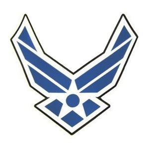 U.S. Air Force Wings Emblem Stitch on Back Patch (11.5" x 11.5") - Military Republic