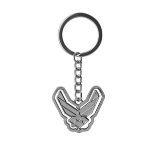 U.S. Air Force Wings Logo Spinner Key Ring - Military Republic