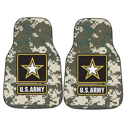 US Army Camo Carpet Car Mats-Military Republic