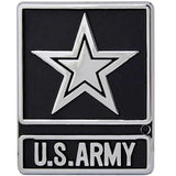 US Army Chrome Metal Auto Emblem-Claris Deals