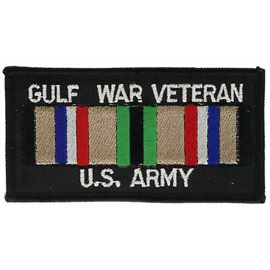 U.S. Army Gulf War Veteran Small Black Patch (3