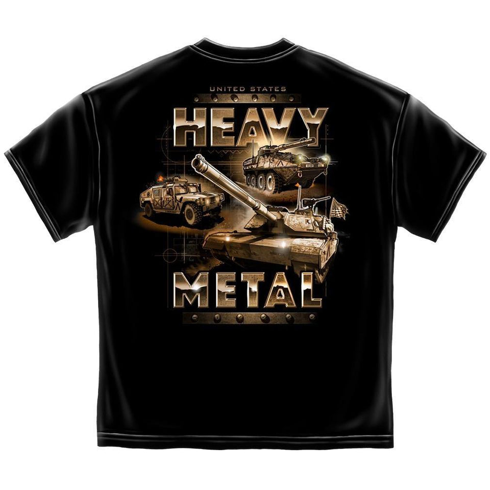 U.S. Army Heavy Metal T-Shirt-Military Republic