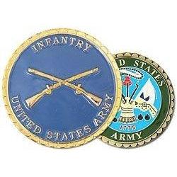 United States Army Infantry Challenge Coin (38MM inch) - Military Republic